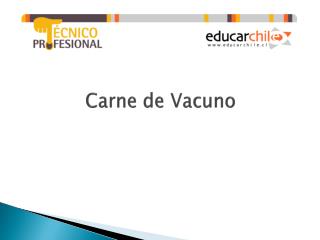 Carne de Vacuno