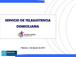 SERVICIO DE TELEASISTENCIA DOMICILIARIA