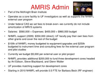 AMRIS Admin