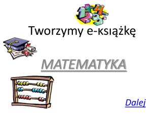 Tworzymy e-książkę