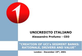 UNICREDITO ITALIANO