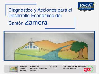 Diagnóstico y Acciones para el Desarrollo Económico del Cantón Zamora