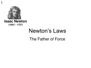 Newton’s Laws