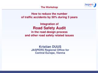 Kristian DUUS JASPERS Regional Office for Central Europe, Vienna