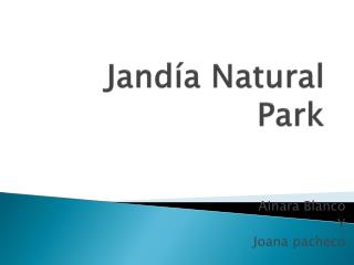 Jandía Natural Park