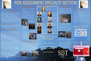 RISK ASSESSMENT SPECIALTY SECTION