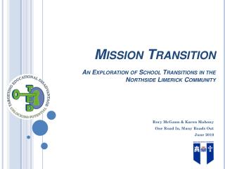 Mission Transition An Exploration of School Transitions in the Northside Limerick Community