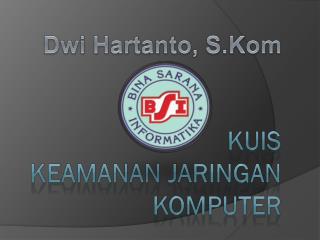 Kuis keamanan jaringan komputer