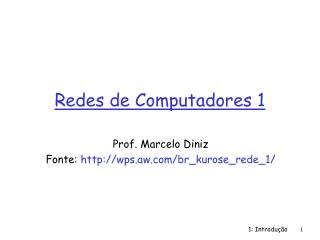 Redes de Computadores 1