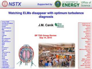 Watching ELMs disappear with optimum turbulence diagnosis