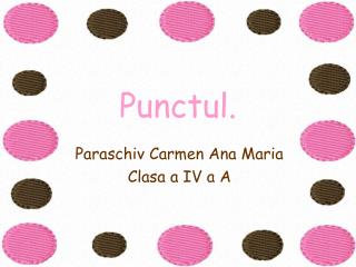 Punctul.