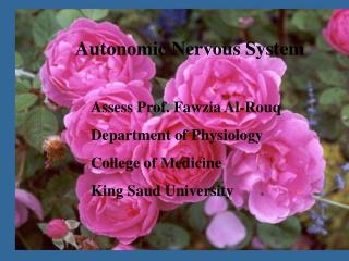 The Autonomic Nervous System