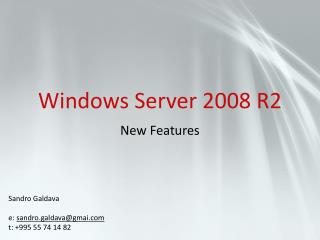 Windows Server 2008 R2