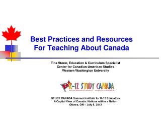 Best Practices and Resources For Teaching About Canada