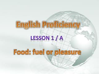 English Proficiency