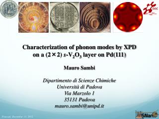 Characterization of phonon modes by XPD on a (2×2) s -V 2 O 3 layer on Pd(111)
