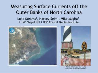 Measuring Surface Currents off the Outer Banks of North Carolina