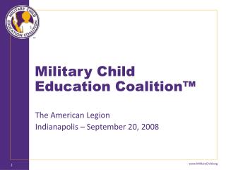Military Child Education Coalition™