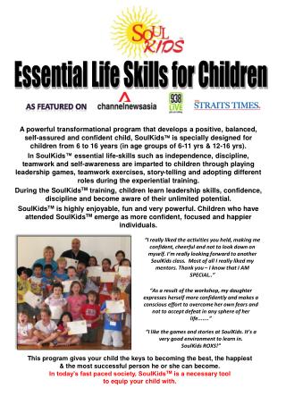 Essential Life Skills for Children