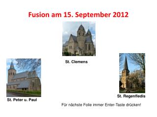 Fusion am 15. September 2012