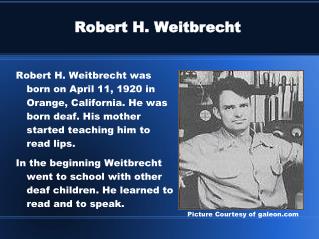 Robert H. Weitbrecht