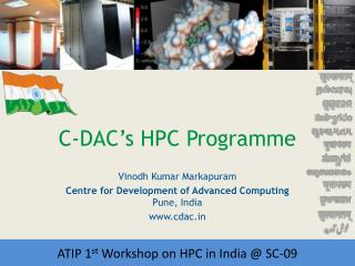 C-DAC’s HPC Programme