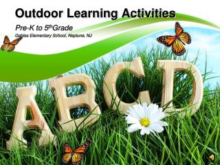 Outdoor Learning Activities