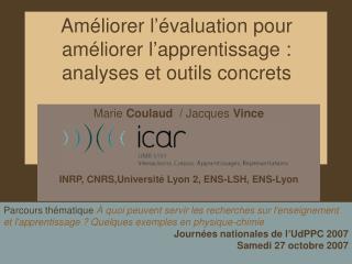 Améliorer l’évaluation pour améliorer l’apprentissage : analyses et outils concrets