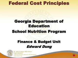 Federal Cost Principles