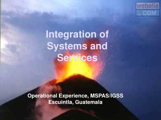Integration of Systems and Services