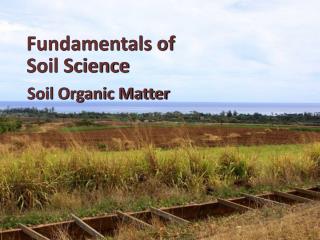 Fundamentals of Soil Science