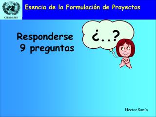 Esencia de la Formulación de Proyectos