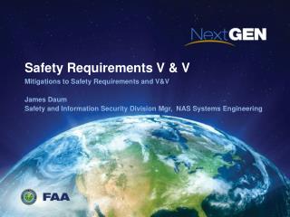 Safety Requirements V &amp; V