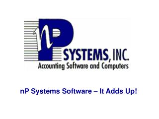 nP Systems Software – It Adds Up!