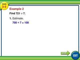 Lesson 5-5 Example 2