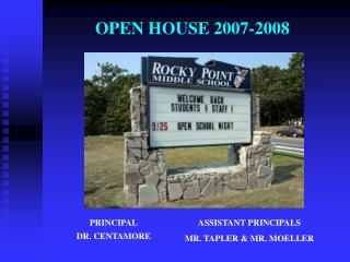 OPEN HOUSE 2007-2008