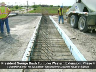 President George Bush Turnpike Western Extension: Phase 4