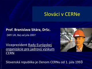 Slováci v CERNe