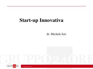 Start-up Innovativa