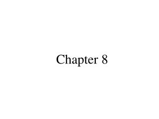 Chapter 8