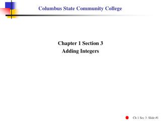 Columbus State Community College