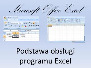 Microsoft Office Excel