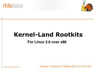 Kernel-Land Rootkits