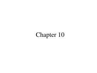 Chapter 10