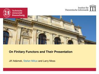 On Finitary Functors and Their Presentation