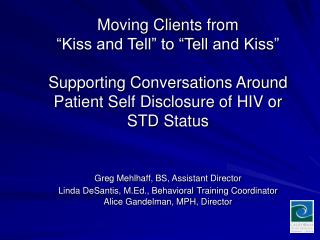 CA STD/HIV Prevention Training Center (CA PTC)