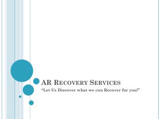 AR Recovery Services
