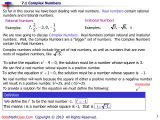 Rational Numbers