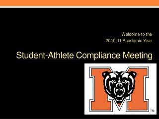 Student-Athlete Compliance Meeting