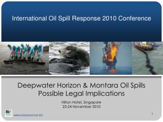 International Oil Spill Response 2010 Conference